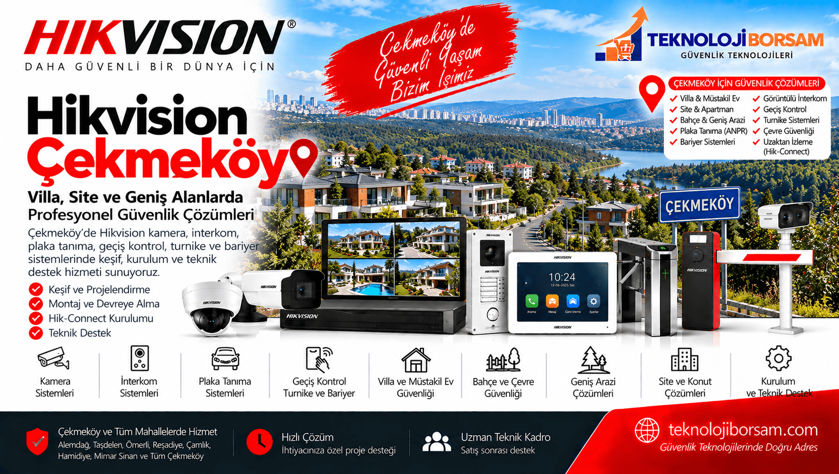 Hikvision Çekmeköy | Kamera ve Güvenlik Sistemleri