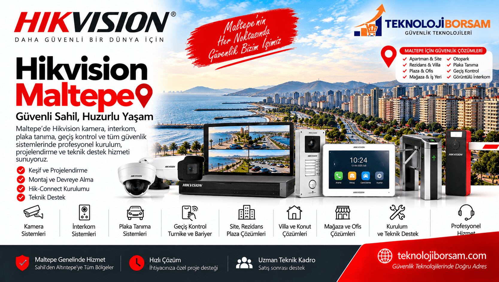 Hikvision Maltepe | Kamera ve Güvenlik Sistemleri Kurulumu