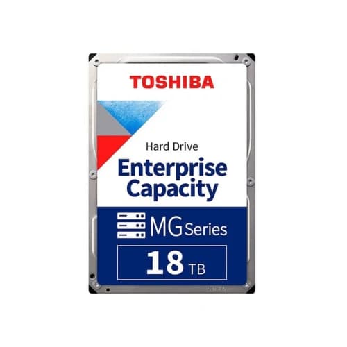 Toshiba MG09ACA18TE 18TB 3.5" SATA 7200 RPM Enterprise HDD (CMR, 512MB Cache) - Hikvision