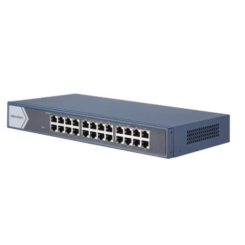 HIKVISION DS-3E0524-E(B) 24 PORT GIGABIT YONETILEMEZ SWITCH - DATA SWITCH - Hikvision