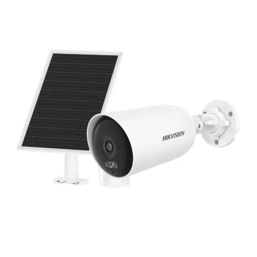 Hikvision DS-2CFS04/4G (O-STD)/EU 4 MP Solar 4G Bullet IP Güvenlik Kamerası (8W Güneş Paneli, 9000 mAh Batarya, AOV 7/24 Kayıt, PIR Algılama) - Hikvision