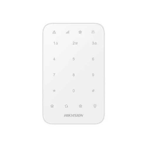 Hikvision DS-PK1-E-WE Kablosuz Alarm Keypad – LCD Ekran, WiFi, 868MHz, AX Pro Uyumlu - KABLOSUZ ALARM SİSTEMLERİ - Hikvision