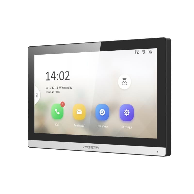 Hikvision DS-KH6350-WTE1 7“ Dokunmatik İç Ortam İnterkom - Ürün Görseli 2