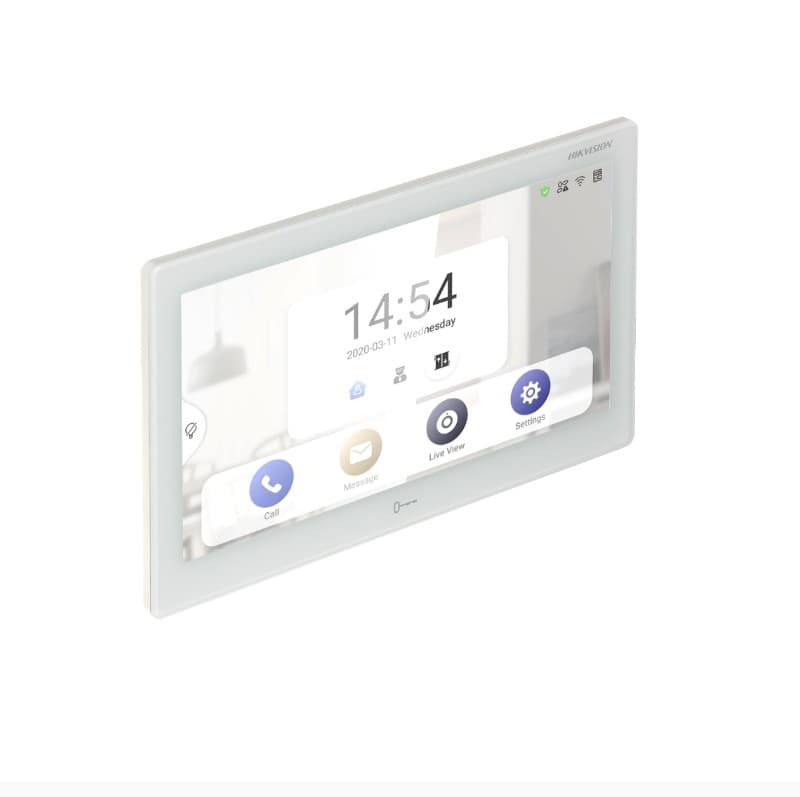 Hikvision DS-KH9510-WTE1(B) 10.1" Dokunmatik İç Ortam İstasyon ( Wi-Fi,IP Kamera Desteği) - İÇ ÜNİTELER - Hikvision