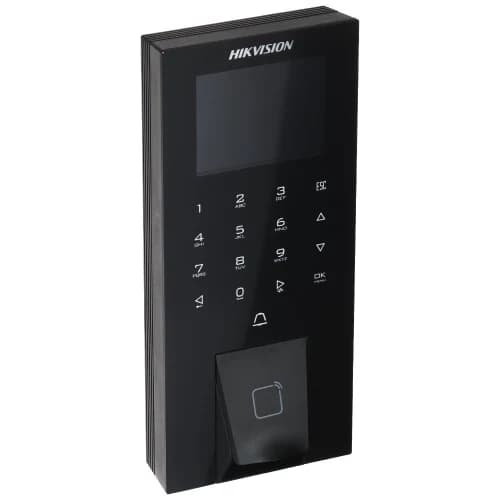 Hikvision DS-K1T807MBFWX Parmak İzi + Kart + Şifre Access Kontrol Terminali – WiFi, PoE, 5000 Kullanıcı - KONTROL CİHAZLARI - Hikvision