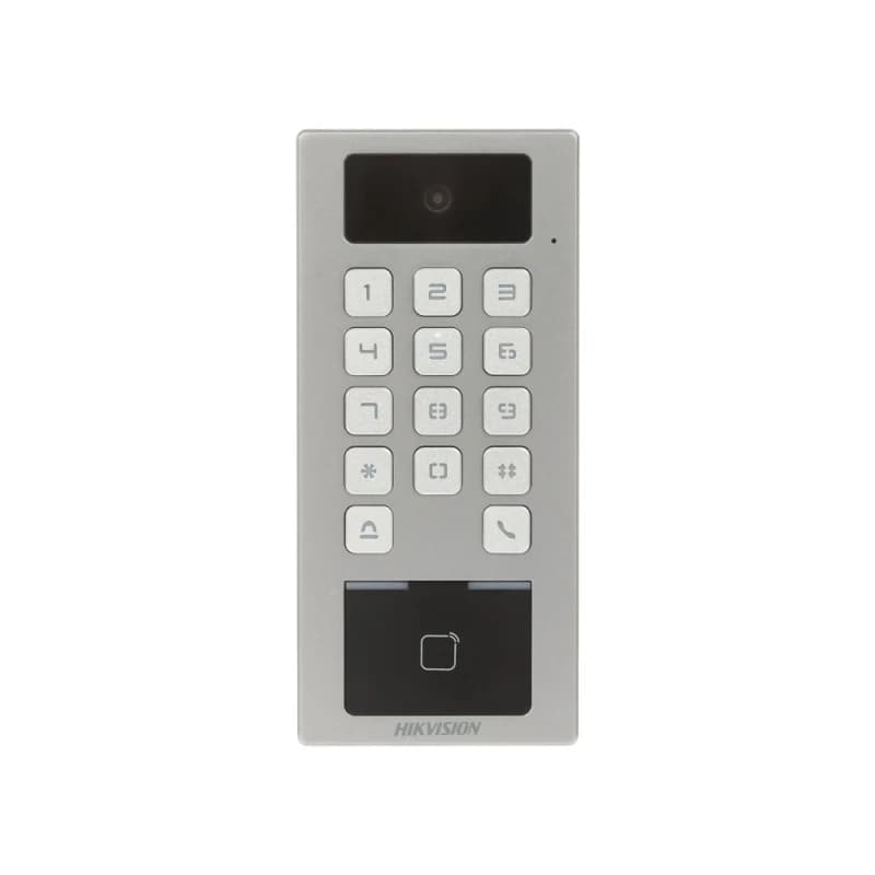 Hikvision DS‑K1T502DBFWX‑C Parmak İzi + Kart + PIN Erişim Kontrol Terminali – Wi‑Fi & Bluetooth, IP65 - KONTROL CİHAZLARI - Hikvision