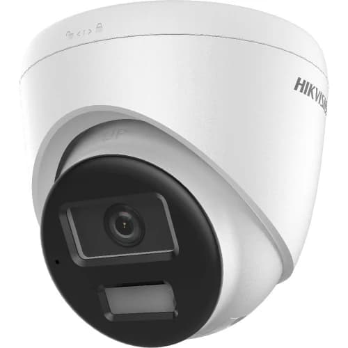 Hikvision DS-2CD1383G2-LIUF/SL 8 MP Smart Hybrid Light Sabit Lensli Turret IP Güvenlik Kamerası (Dahili Mikrofon, Çift Yönlü Ses, Aktif Caydırıcı) - IP KAMERALAR - Hikvision
