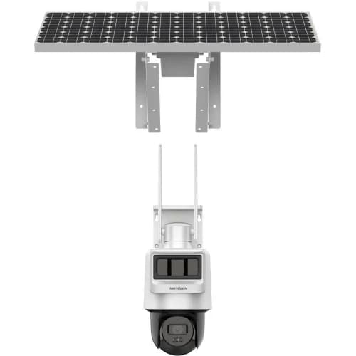 Hikvision DS-2DE2C400IWG-K/4G/C09S20 4 MP 4G Güneş Enerjili PT Güvenlik Kamerası Seti (20W Solar Panel + 90Wh Batarya) - Hikvision