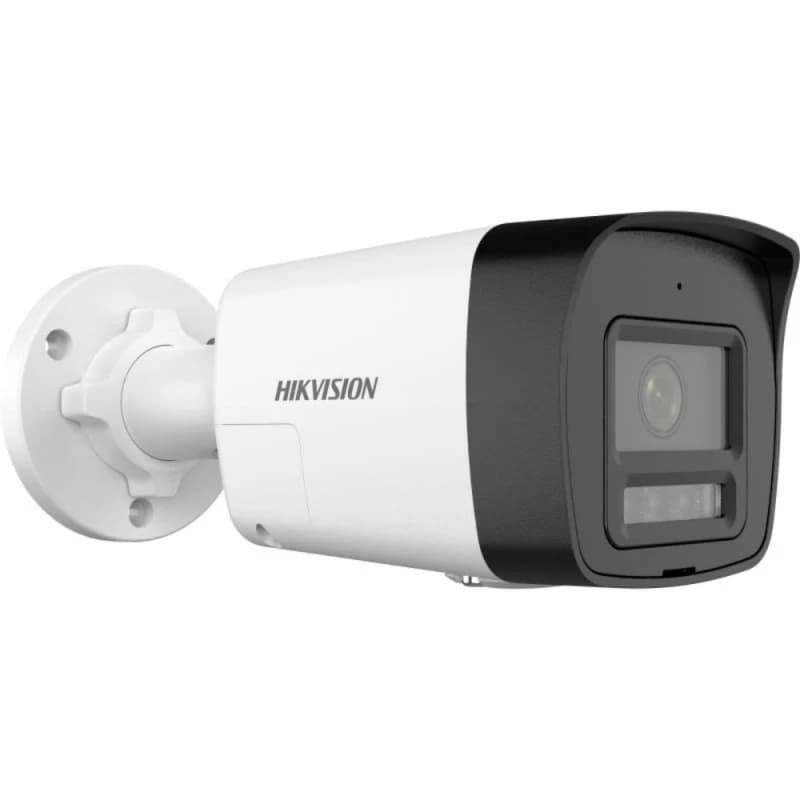 Hikvision DS-2CD1083G2-LIUF/SL 8 MP Smart Hybrid Light Bullet IP Güvenlik Kamerası (Dahili Mikrofon ve Hoparlör, Çift Yönlü Ses, IP67, PoE) - IP KAMERALAR - Hikvision