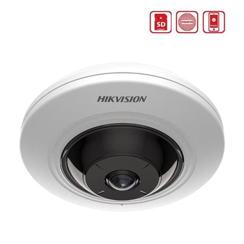 5MP 1.05mm 180° FishEye IP Kamera - IP KAMERALAR - Hikvision