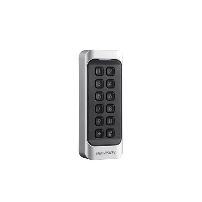 Hikvision DS-K1107AMK Mifare Kart Okuyucu – Tuş Takımlı, Wiegand Bağlantılı, Geçiş Kontrol Okuyucusu - KONTROL CİHAZLARI - Hikvision