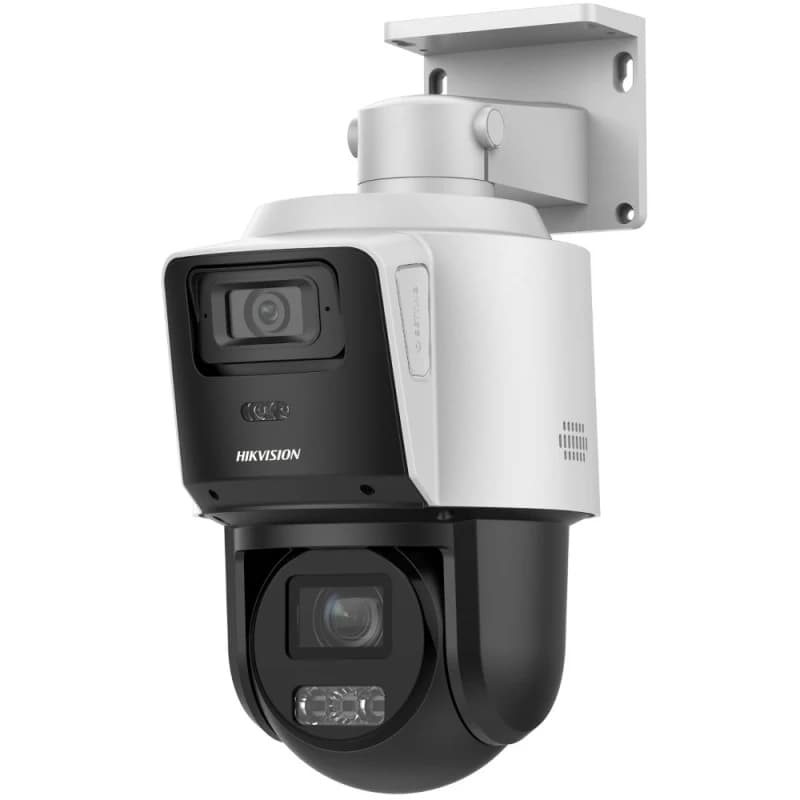 Hikvision DS-2SE3C404MWG-E/14 TandemVu 4 MP + 4 MP Çift Lensli PTZ IP Güvenlik Kamerası (4× Optik Zoom, DarkFighter, PoE+) - IP KAMERALAR - Hikvision