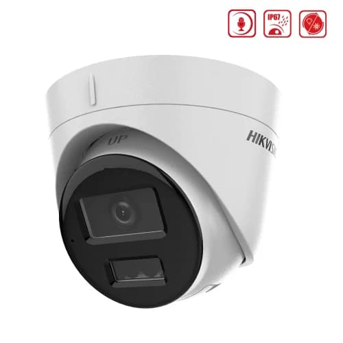 HIKVISION DS-2CD1343G2-LIUF 4MP 2.8mm Akıllı Çift Işık Mic. AcuSense Dome IP Kamera - IP KAMERALAR - Hikvision