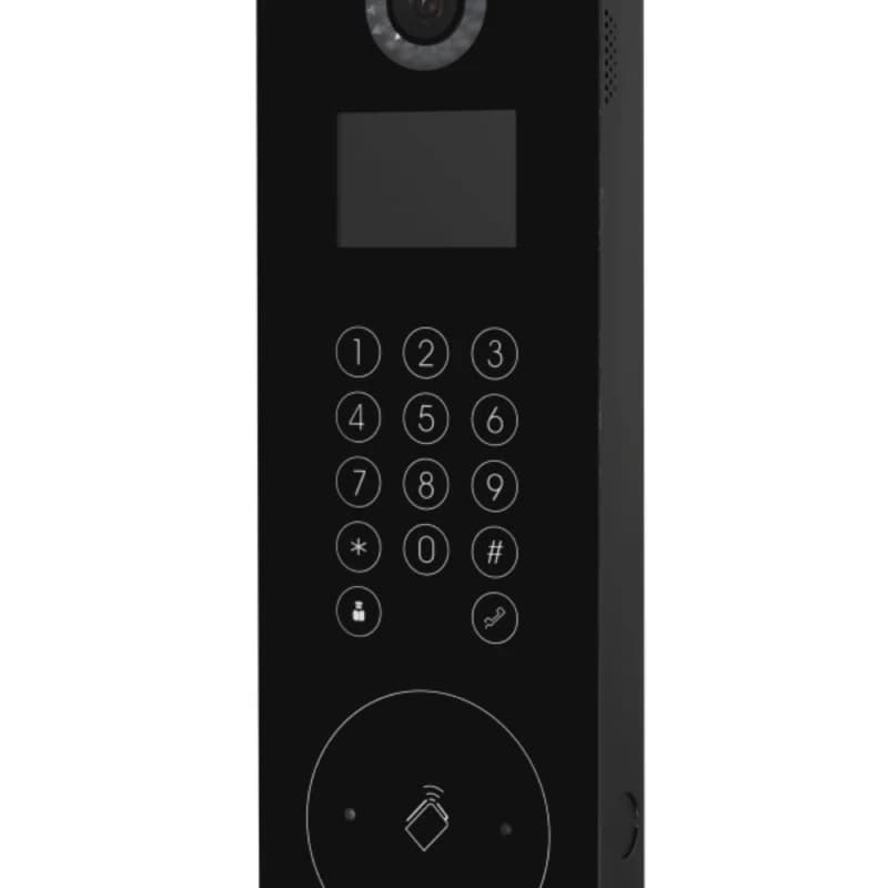 Hikvision DS-KD8103-E6 IP Görüntülü Diafon Dış Panel – 2MP Kamera, Kart & Şifreli Geçiş - DIŞ ÜNİTELER - Hikvision