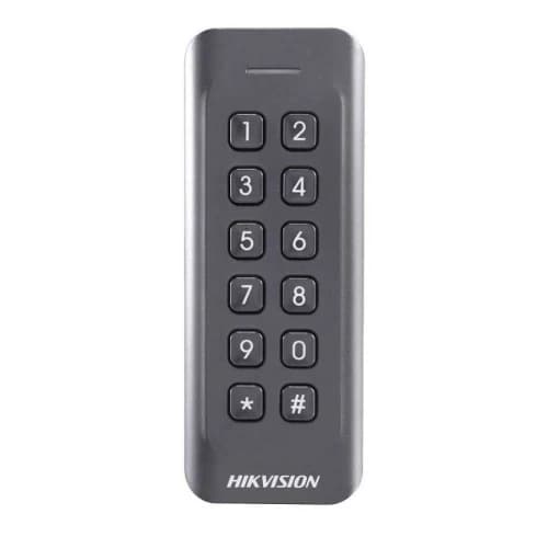Hikvision DS-K1802EK Proximity Kart Okuyucu – Tuş Takımlı, Wiegand Bağlantılı, IP65 Geçiş Kontrol Okuyucusu - KONTROL CİHAZLARI - Hikvision