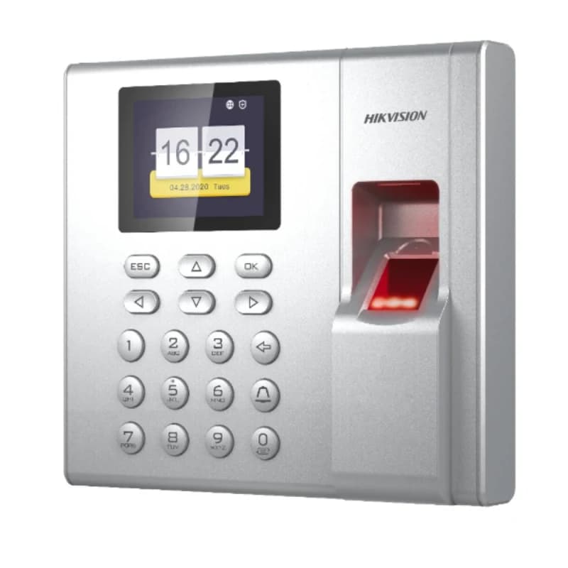 Hikvision DS-K1T8003MF Parmak İzi ve Kartlı Access Control Terminali – Mifare Kart ve Şifre Destekli - KONTROL CİHAZLARI - Hikvision