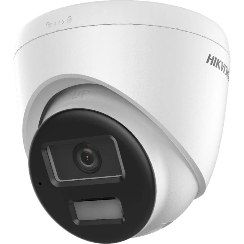 Hikvision DS-2CD1383G2-LIUF/SL 8 MP Smart Hybrid Light Sabit Lensli Turret IP Güvenlik Kamerası (Dahili Mikrofon, Çift Yönlü Ses, Aktif Caydırıcı) - IP KAMERALAR - Hikvision