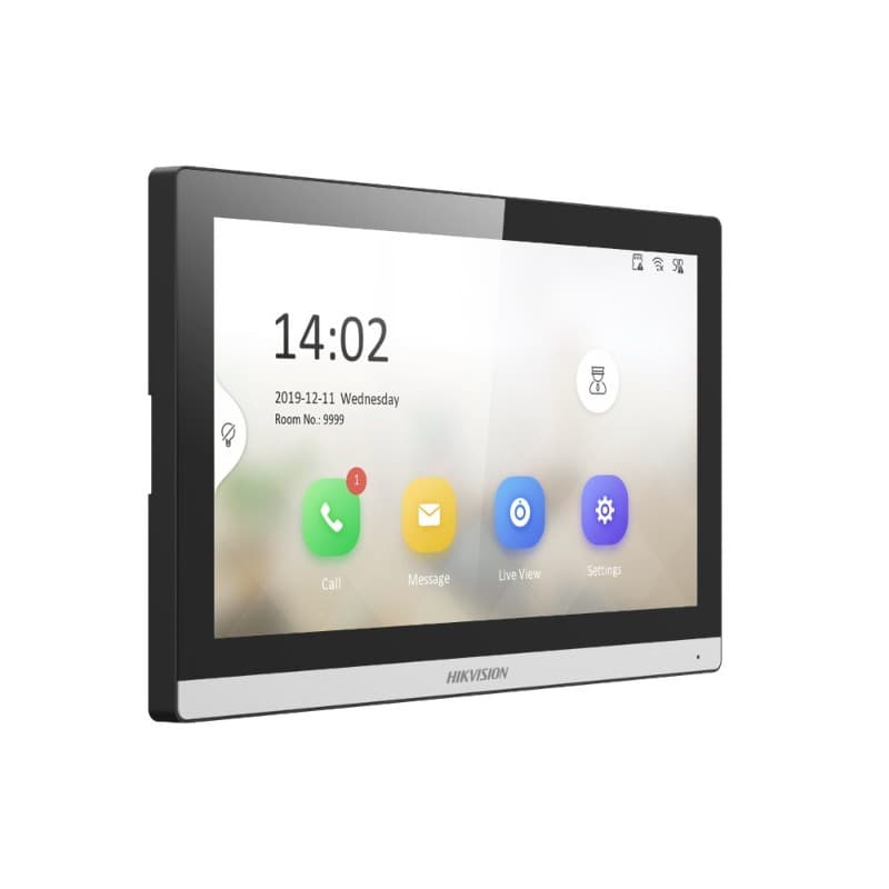 Hikvision DS-KH6350-WTE1 7“ Dokunmatik İç Ortam İnterkom - Ürün Görseli 3