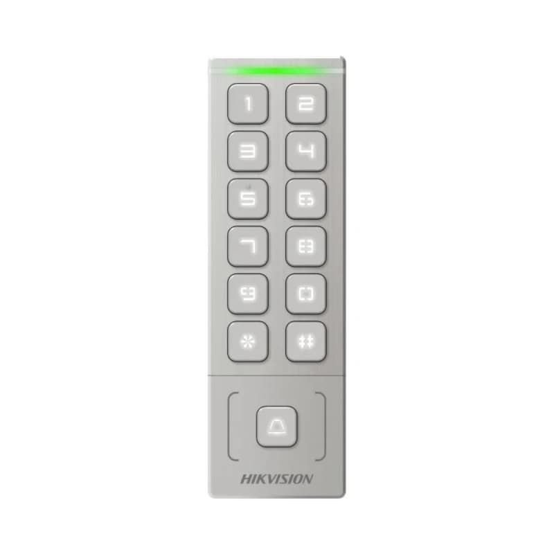 Hikvision DS-K1T809MWX Mifare Kart + Şifreli Bağımsız Geçiş Kontrol Terminali (Wi-Fi Destekli) - KONTROL CİHAZLARI - Hikvision