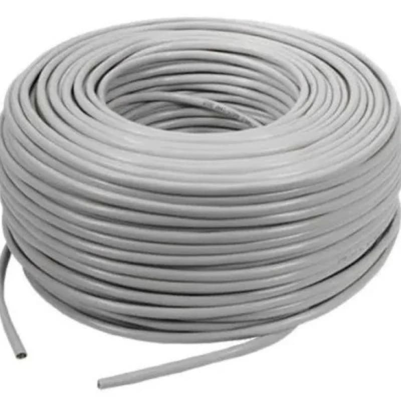 100mt 23 AWG (CCA, 0.57mm) PVC Gri Kablo - DATA & LAN KABLOLARI - Hikvision