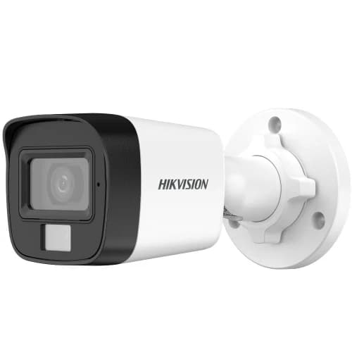 Hikvision DS-2CE16D0T-LPFS 2 MP Smart Hybrid Light Sesli Sabit Bullet Kamera - HİBRİT KAMERALAR - Hikvision