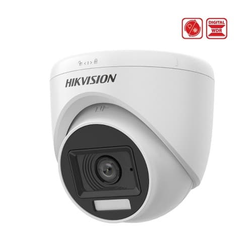 2MP 2.8mm Akıllı Çift Işık20m Turret HDCVI Kamera - HİBRİT KAMERALAR - Hikvision
