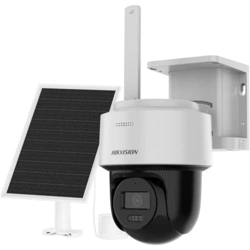 Hikvision DS-2CFSP4/4G(O-STD)/EU 4 MP Solar 4G PT IP Güvenlik Kamerası (8W Güneş Paneli, 9000 mAh Batarya, AOV 7/24 Kayıt, Akıllı Takip) - Hikvision
